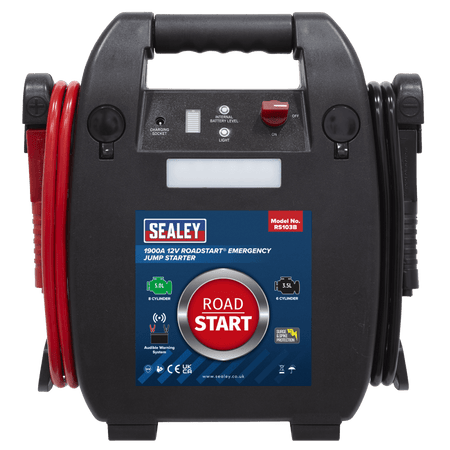 Sealey RoadStart® 12V Emergency Jump Starter 2700 Peak Amps Model No-RS103B