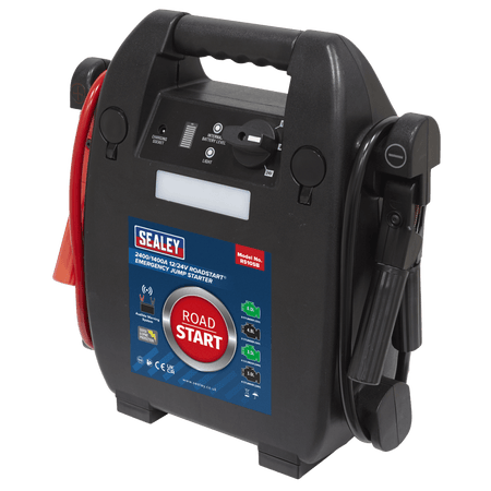 Sealey RoadStart® 12/24V Emergency 8-Cylinder Jump Starter 6L Model No-RS105B