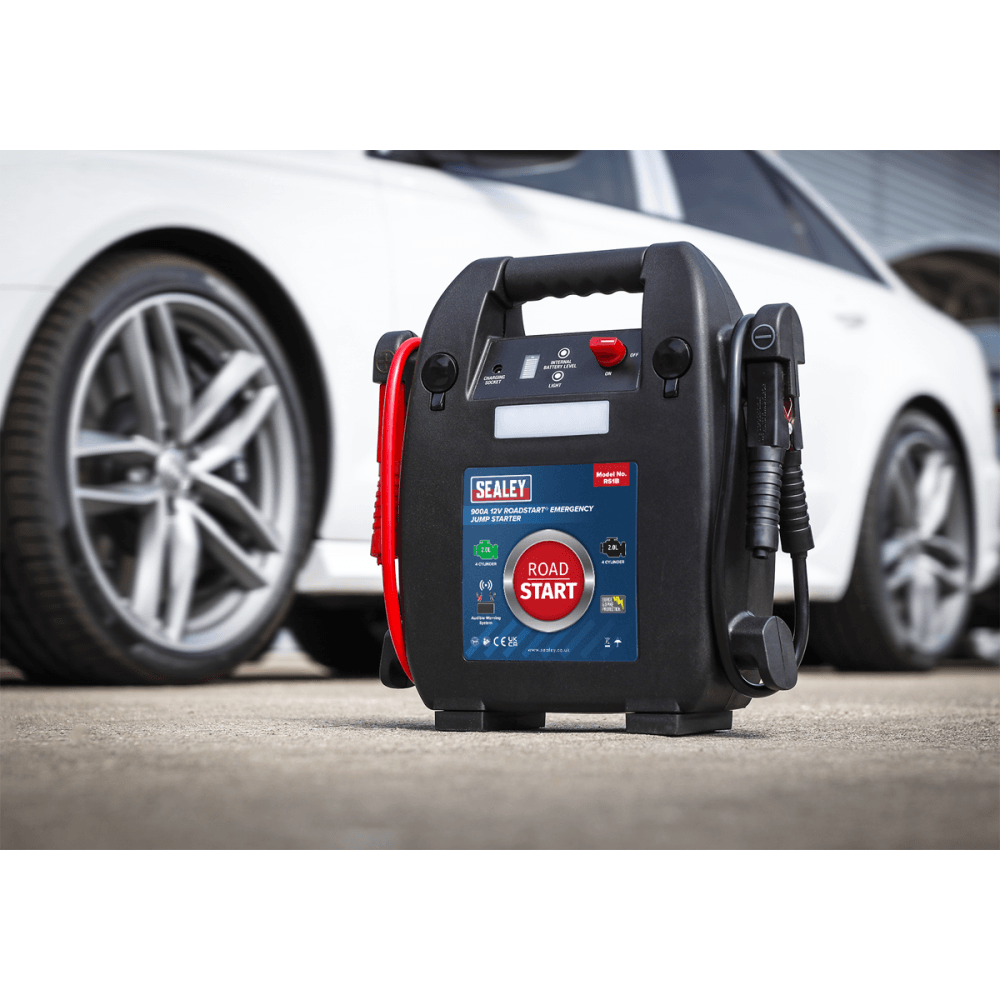 Sealey RoadStart® 12V Emergency 4-Cylinder Jump Starter 2L Model No-RS1B