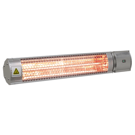Sealey High Efficiency Infrared Short Wave Wall Mounting Heater 2000W Model No-IWMH2000R