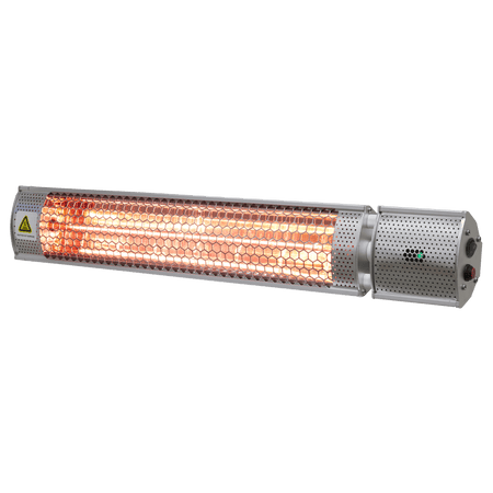 Sealey High Efficiency Infrared Short Wave Wall Mounting Heater 2000W Model No-IWMH2000R