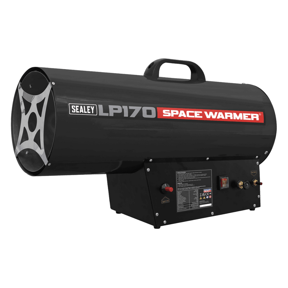 Sealey Space WarmerÂ¶© Propane Heater 102,000-170,000Btu/hr Model No-LP170