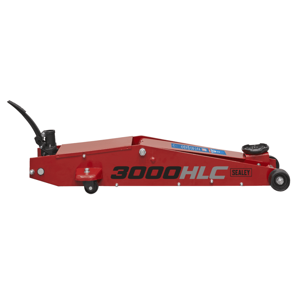 Sealey Trolley Jack 3tonne Long Reach High Lift Commercial Model No-3000HLC