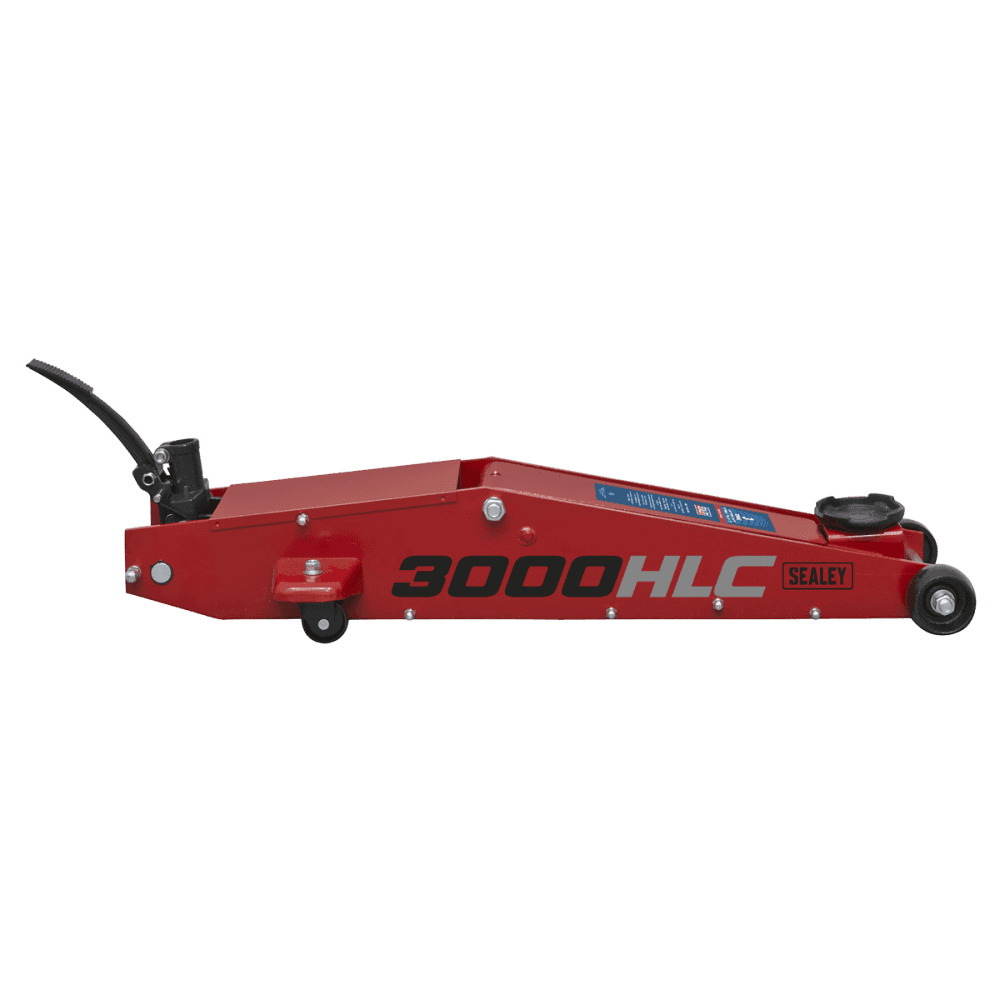 Sealey Trolley Jack 3tonne Long Reach High Lift Commercial Model No-3000HLC