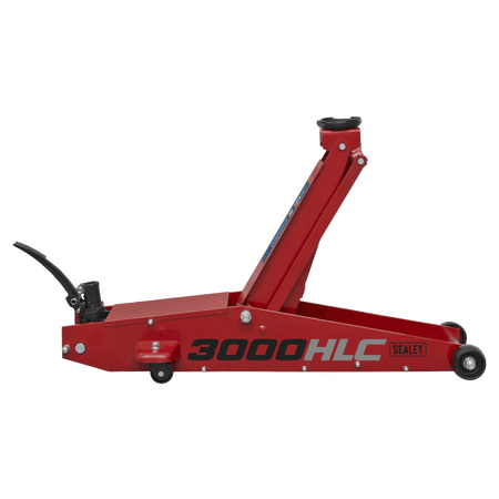 Sealey Trolley Jack 3tonne Long Reach High Lift Commercial Model No-3000HLC
