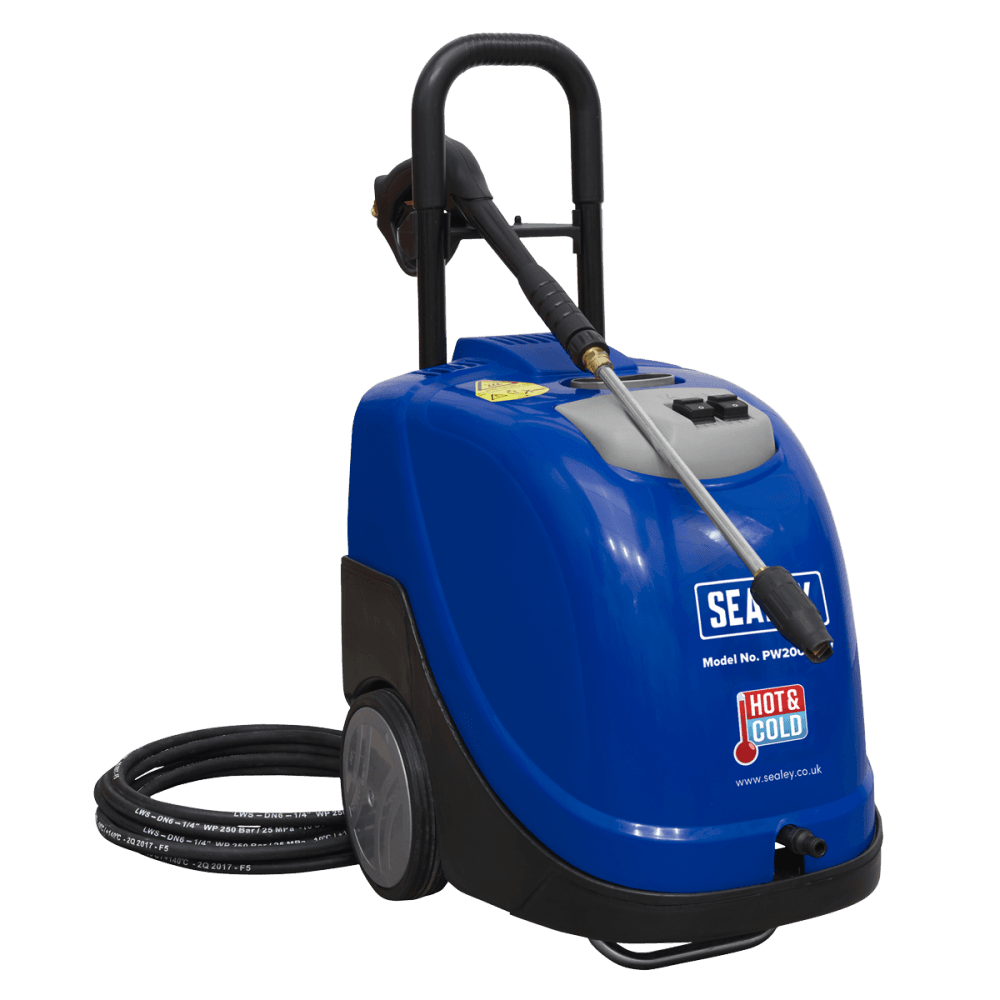 Sealey Hot Water Pressure Washer 135bar 230V Model No-PW2000HW