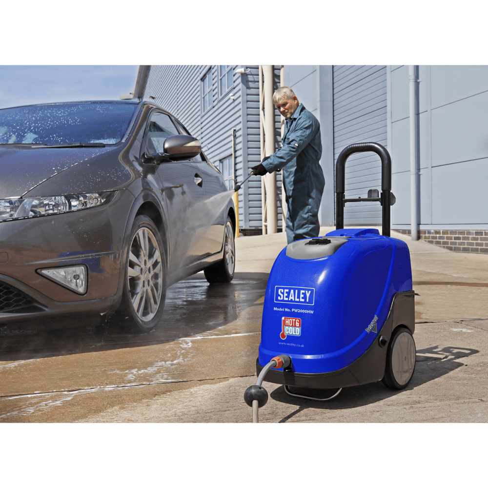 Sealey Hot Water Pressure Washer 135bar 230V Model No-PW2000HW