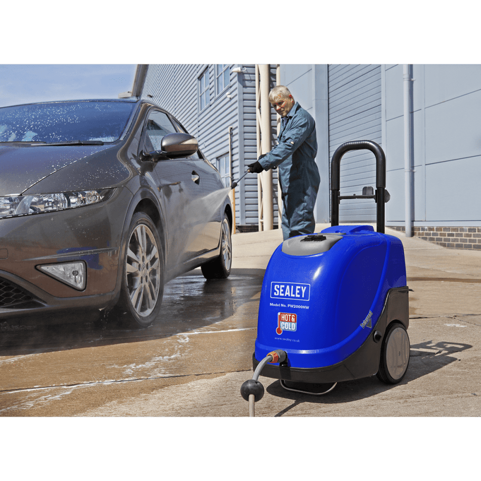 Sealey Hot Water Pressure Washer 135bar 230V Model No-PW2000HW