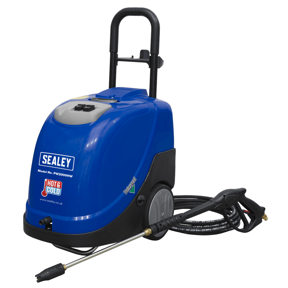 Sealey Hot Water Pressure Washer 135bar 230V Model No-PW2000HW