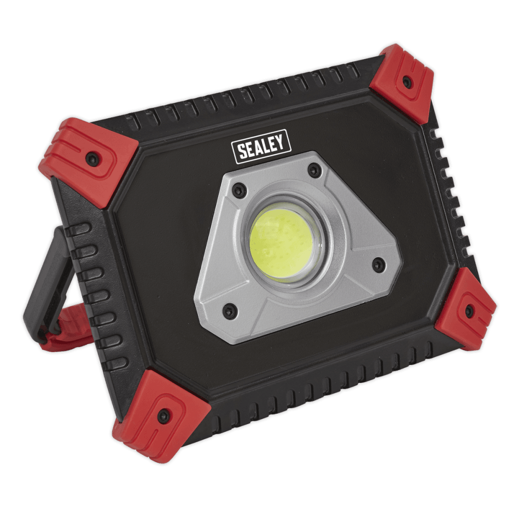 Sealey Rechargeable Portable Floodlight + Power Bank 20W COB LED Model No-LED184