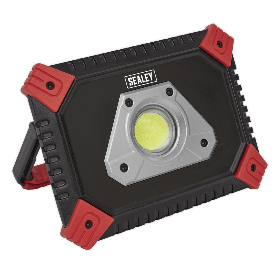 Sealey Rechargeable Portable Floodlight + Power Bank 20W COB LED Model No-LED184