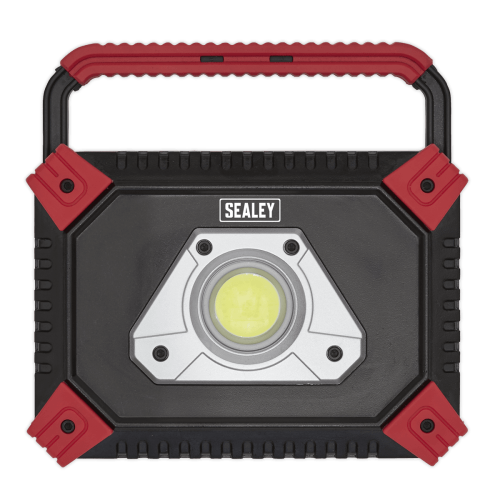 Sealey Rechargeable Portable Floodlight + Power Bank 20W COB LED Model No-LED184