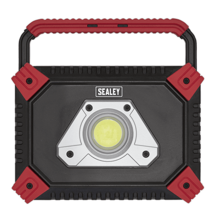 Sealey Rechargeable Portable Floodlight + Power Bank 20W COB LED Model No-LED184