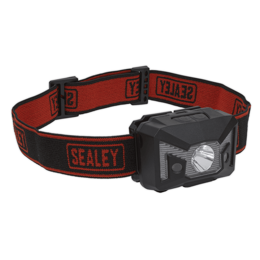 Sealey Rechargeable Head Torch 3W CREE XPE LED Auto Sensor Model No-HT102R
