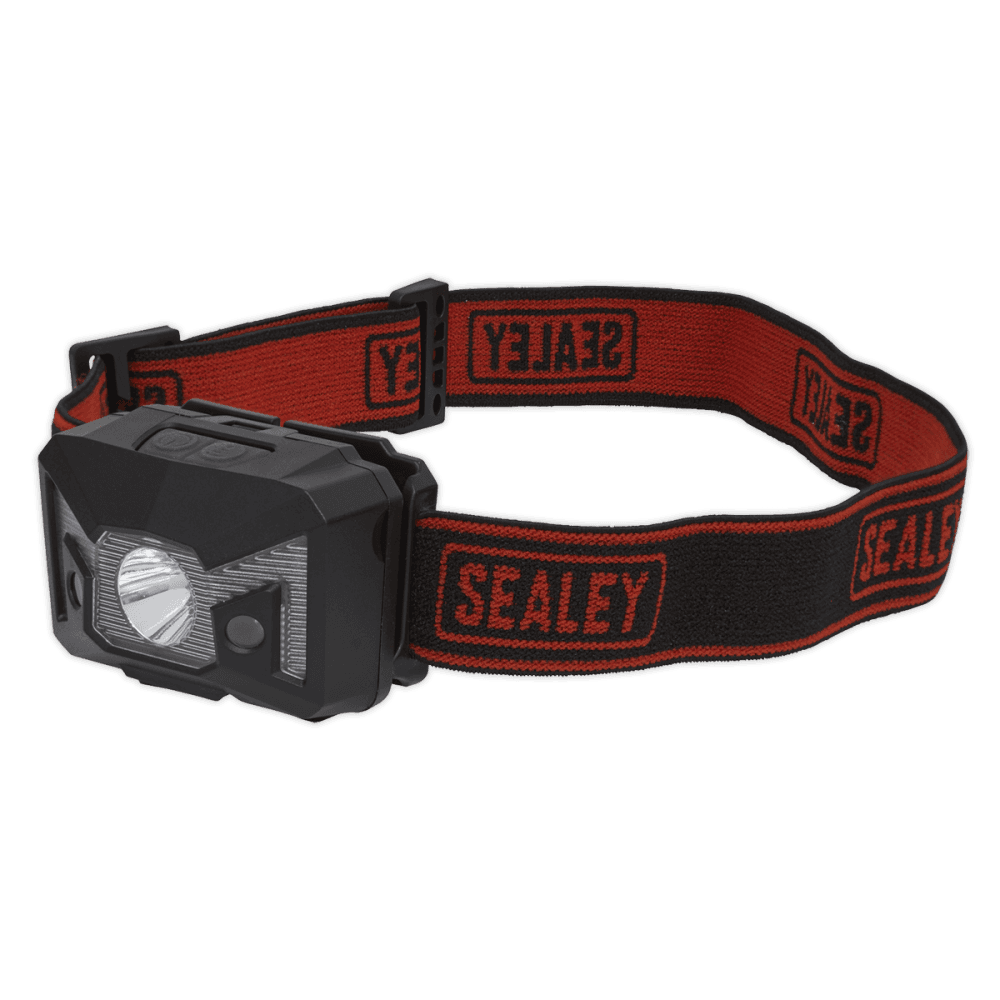 Sealey Rechargeable Head Torch 3W CREE XPE LED Auto Sensor Model No-HT102R