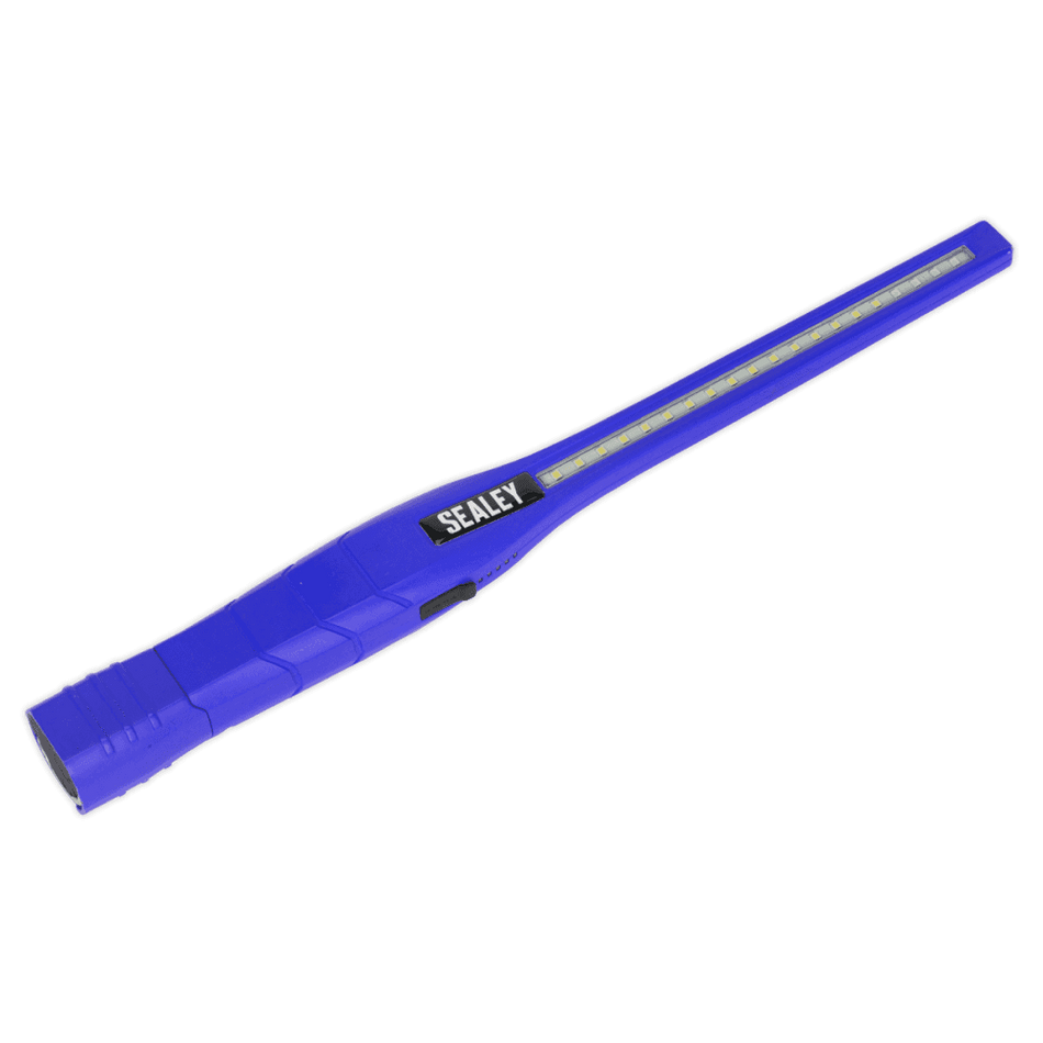 Sealey Rechargeable 360Â¶ Slim Inspection Lamp 16 SMD LED + 1W LED + UV Light Black Lithium-ion Model No-LED3604UV