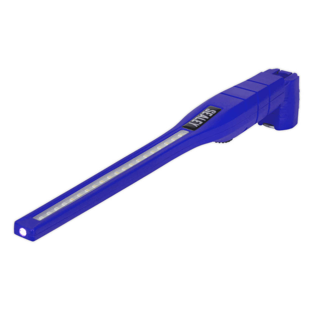 Sealey Rechargeable 360° Slim Inspection Light 8W & 1W SMD LED & UV Light Model No-LED3604UV