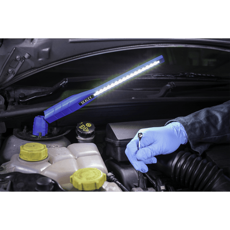 Sealey Rechargeable 360° Slim Inspection Light 8W & 1W SMD LED & UV Light Model No-LED3604UV