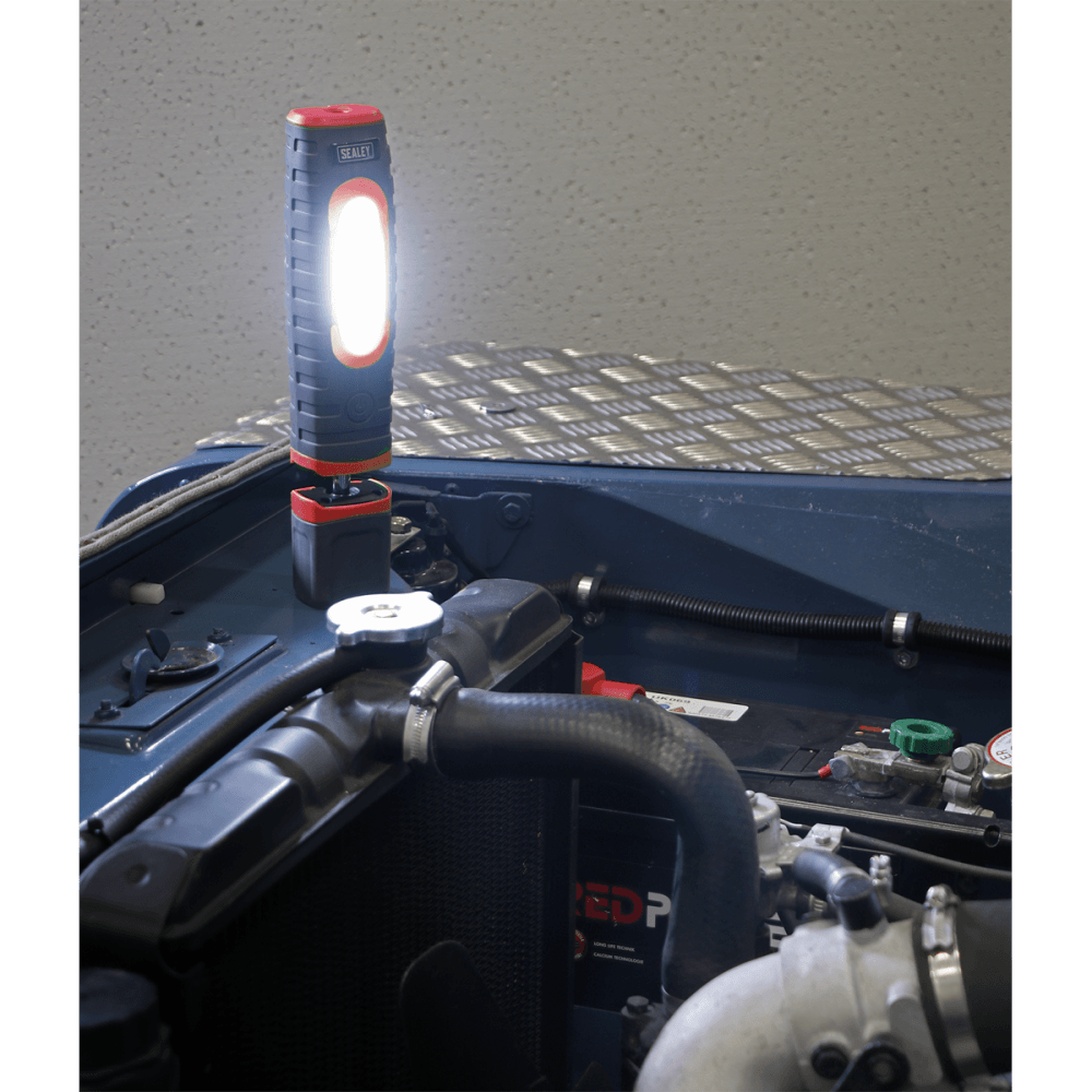Sealey Rechargeable 360° Inspection Light 15W & 3W SMD LED - Red Model No-LED3606R
