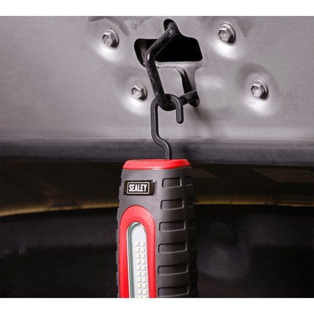 Sealey Rechargeable 360° Inspection Light 15W & 3W SMD LED - Red Model No-LED3606R