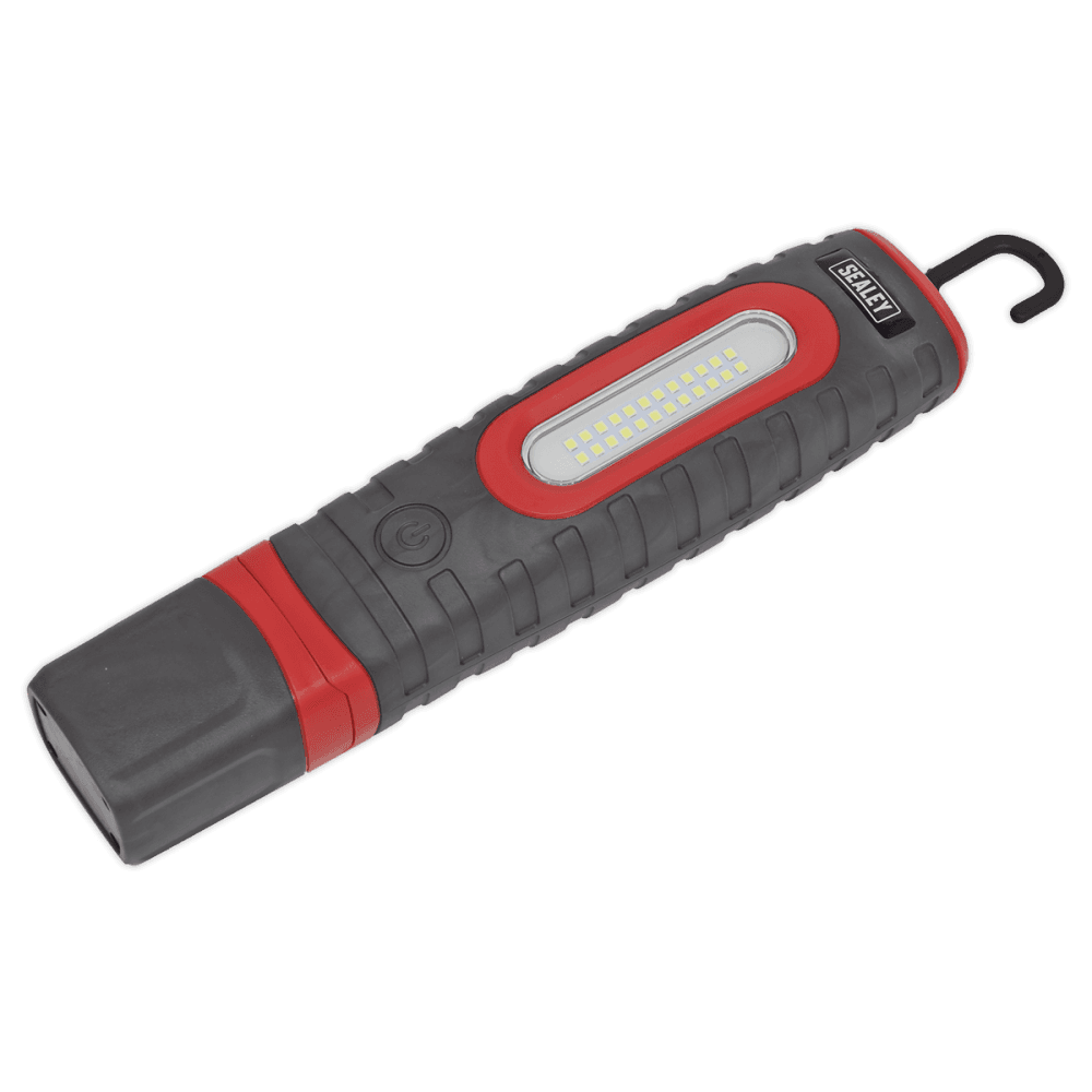 Sealey Rechargeable 360° Inspection Light 15W & 3W SMD LED - Red Model No-LED3606R