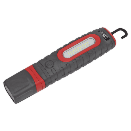 Sealey Rechargeable 360° Inspection Light 15W & 3W SMD LED - Red Model No-LED3606R