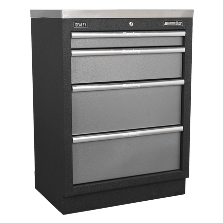 Sealey Modular Storage System Combo - Pressed Wood Worktop Model No-APMSSTACK07W
