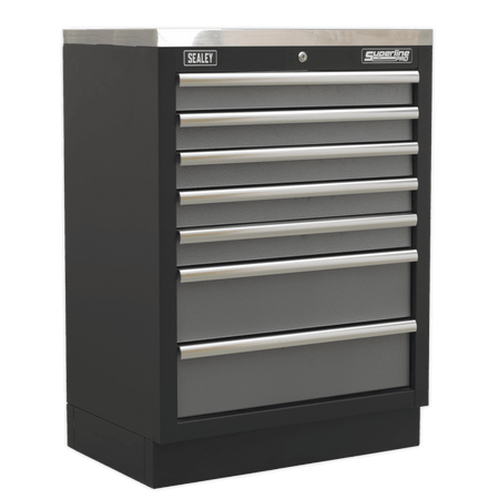 Sealey Modular Storage System Combo - Pressed Wood Worktop Model No-APMSSTACK08W
