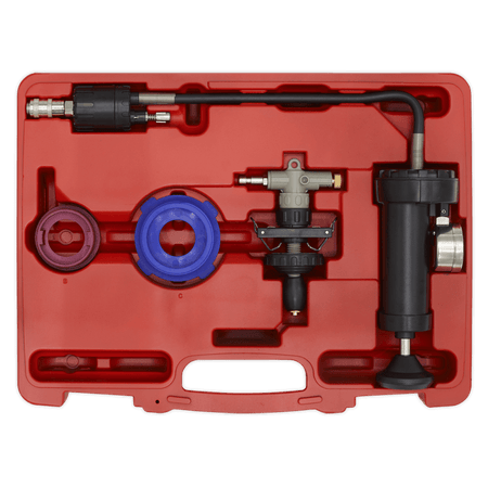 Sealey Cooling System Pressure Test Kit 4pc Model No-VS0012