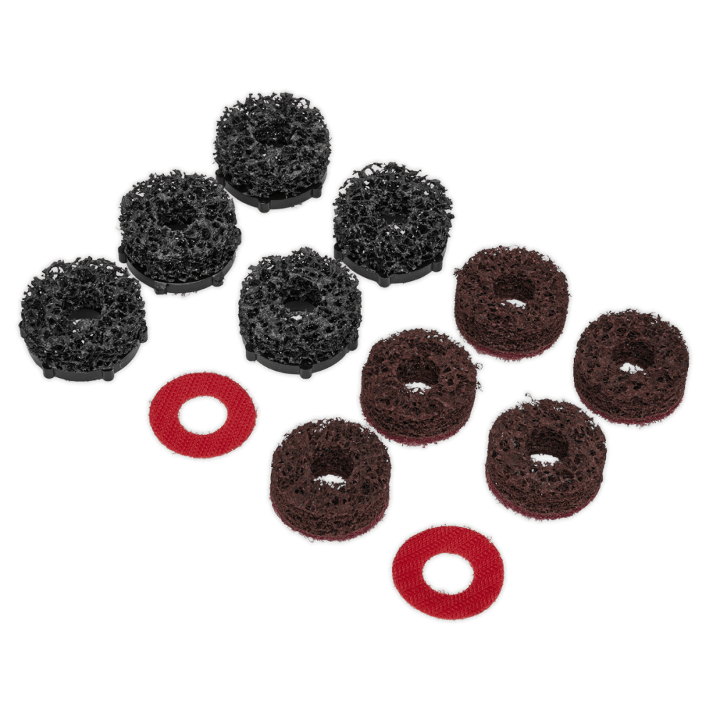 Sealey Stud Hub Cleaner Pads for VS8002 Pack of 12 Model No-VS8002A