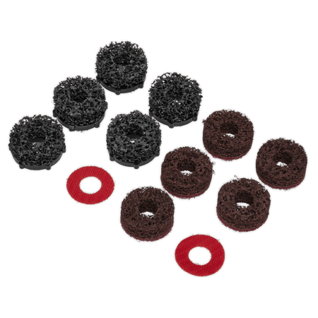 Sealey Stud Hub Cleaner Pads for VS8002 Pack of 12 Model No-VS8002A