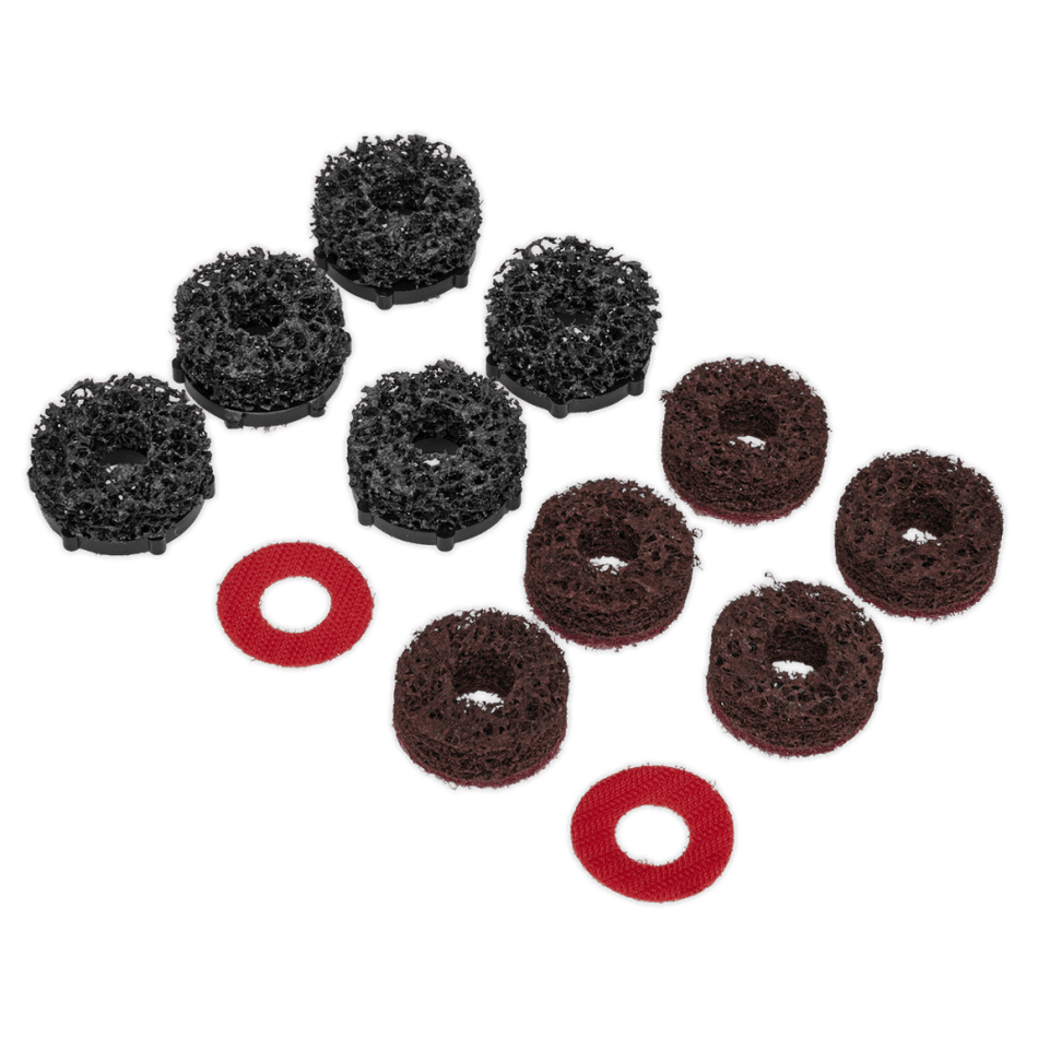 Sealey Stud Hub Cleaner Pads for VS8002 Pack of 12 Model No-VS8002A