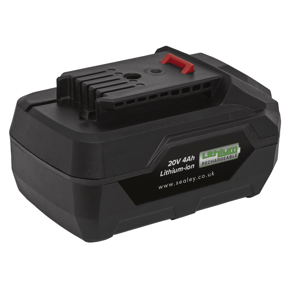 Sealey Power Tool Battery 20V 4Ah Lithium-ion for CP20V Series Model No-CP20VBP4