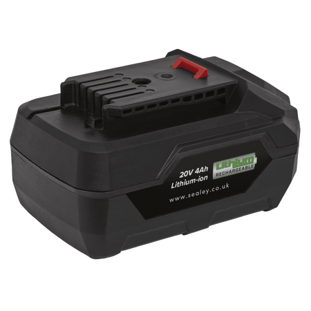 Sealey Power Tool Battery 20V 4Ah Lithium-ion for CP20V Series Model No-CP20VBP4