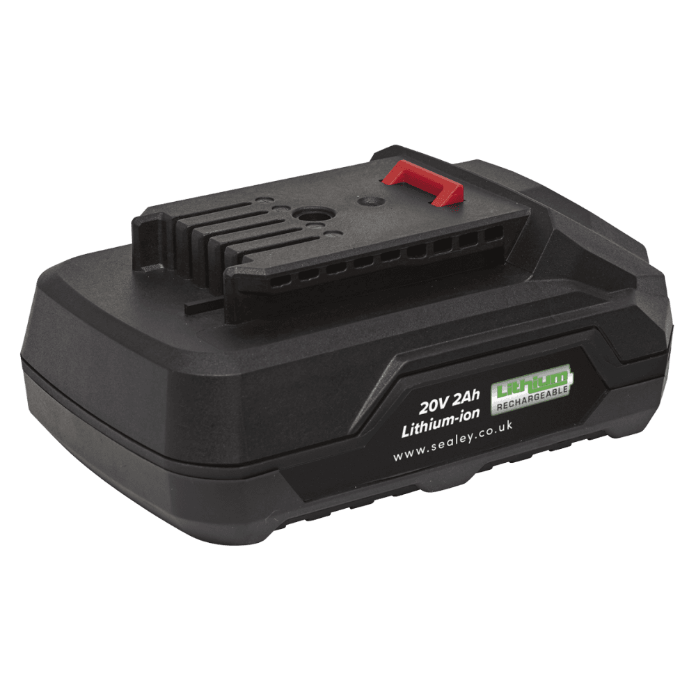 Sealey Power Tool Battery 20V 2Ah Lithium-ion for CP20V Series Model No-CP20VBP2