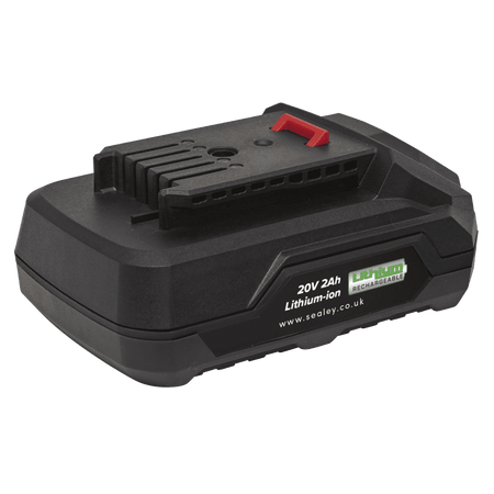 Sealey Power Tool Battery 20V 2Ah Lithium-ion for CP20V Series Model No-CP20VBP2