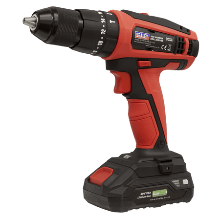 Sealey Hammer Drill/Driver 20V 13mm - Body Only Model No-CP20VDD