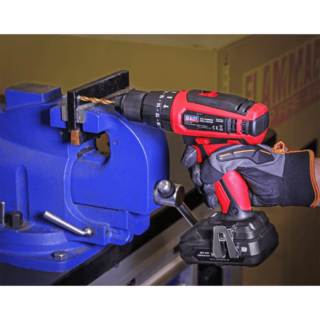 Sealey Hammer Drill/Driver 20V 13mm - Body Only Model No-CP20VDD