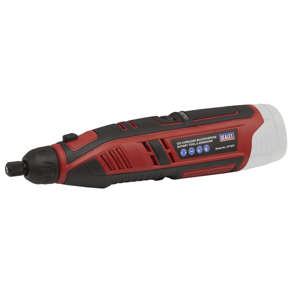 Sealey Cordless Rotary Tool & Engraver Kit 49pc 12V Model No-CP1207KIT
