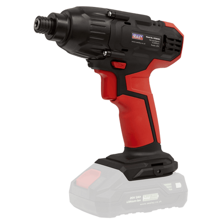 Sealey Impact Driver 20V 1/4"Hex Drive 180Nm - Body Only Model No-CP20VID