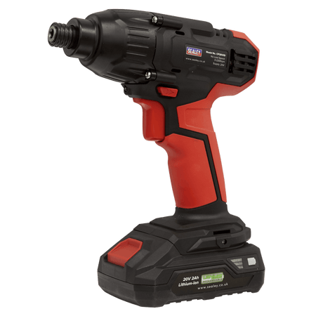 Sealey Impact Driver 20V 1/4"Hex Drive 180Nm - Body Only Model No-CP20VID