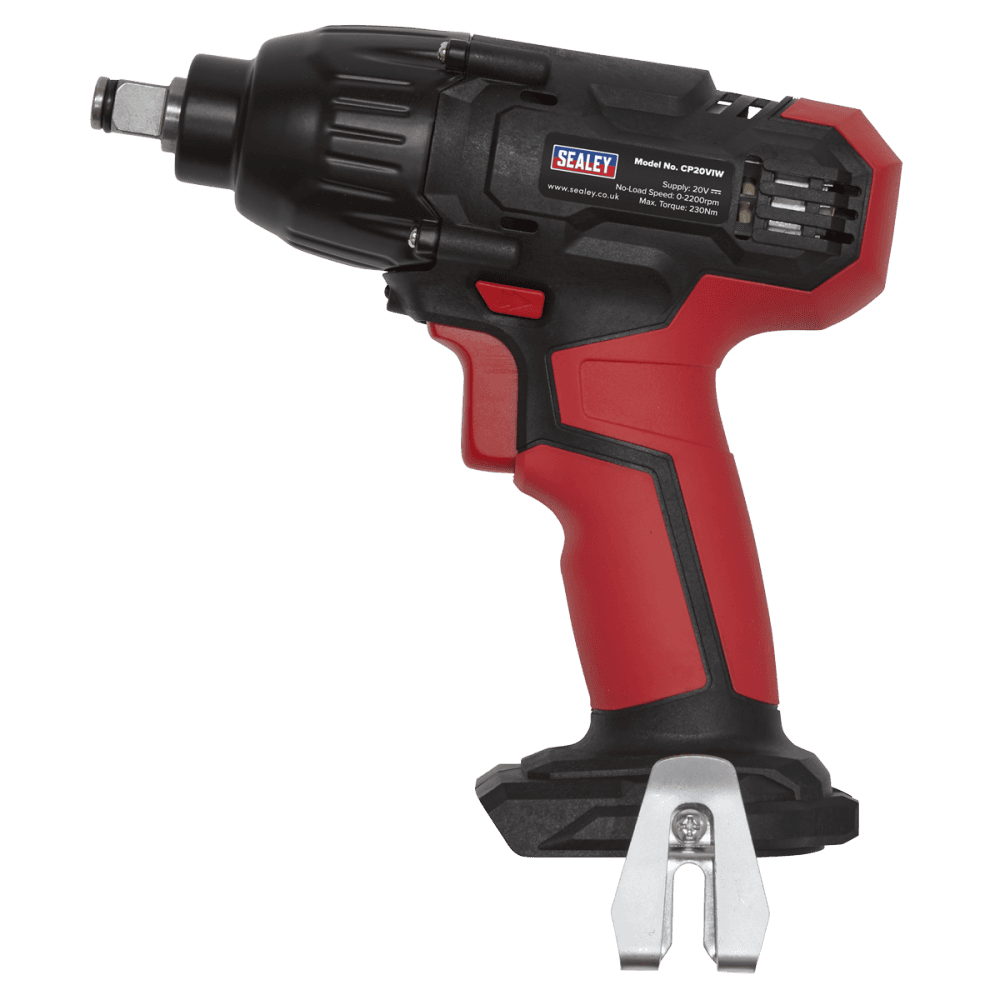 Sealey Impact Wrench 20V 1/2"Sq Drive 230Nm - Body Only Model No-CP20VIW