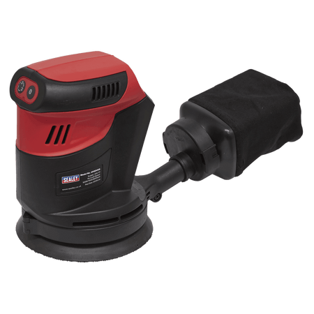 Sealey SV20 Series 125mm Cordless Orbital Palm Sander 20V - Body Only Model No-CP20VOS