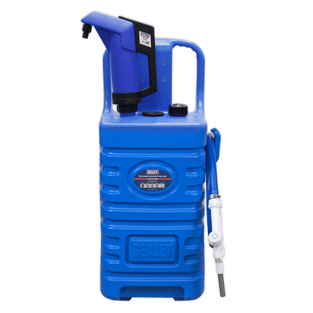 Sealey 55ltr Mobile Dispensing Tank with AdBlue, Pump - Blue Model No-DT55BCOMBO1