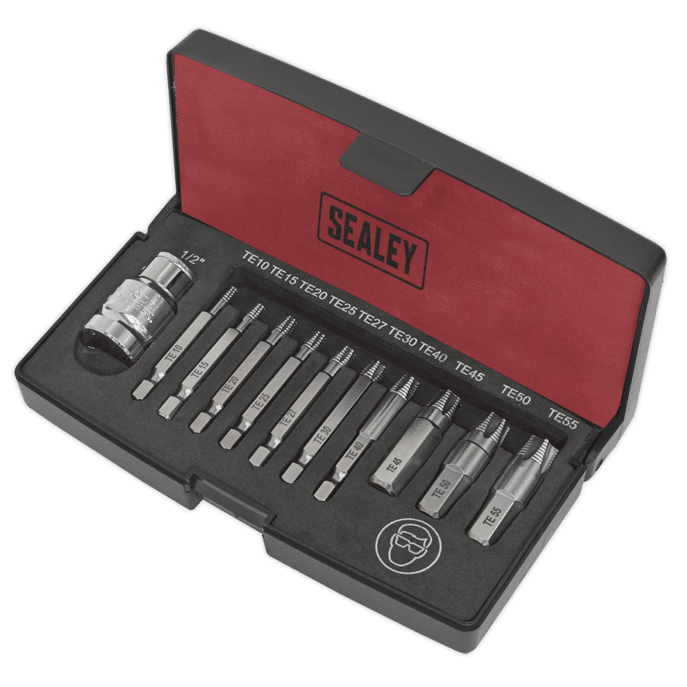 Sealey TRX-Star* Fitting Extractor Set 11pc Model No-AK756T