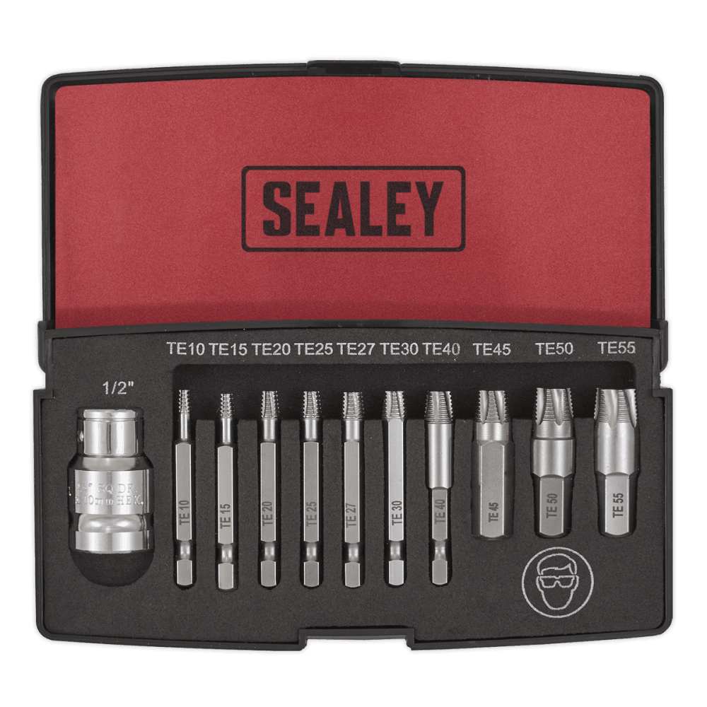 Sealey TRX-Star* Fitting Extractor Set 11pc Model No-AK756T
