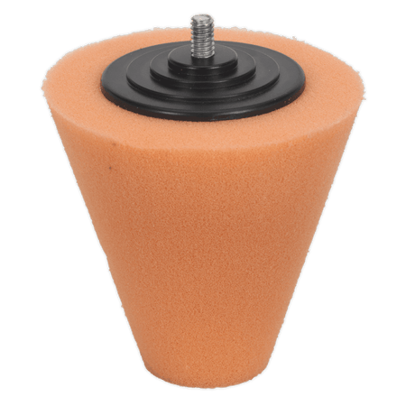 Sealey Buffing & Polishing Foam Cone - Orange/Firm Model No.-PTCCHC85O
