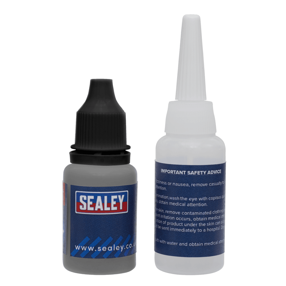 Sealey Fast-Fix Filler & Adhesive - Black Model No.-SCS908