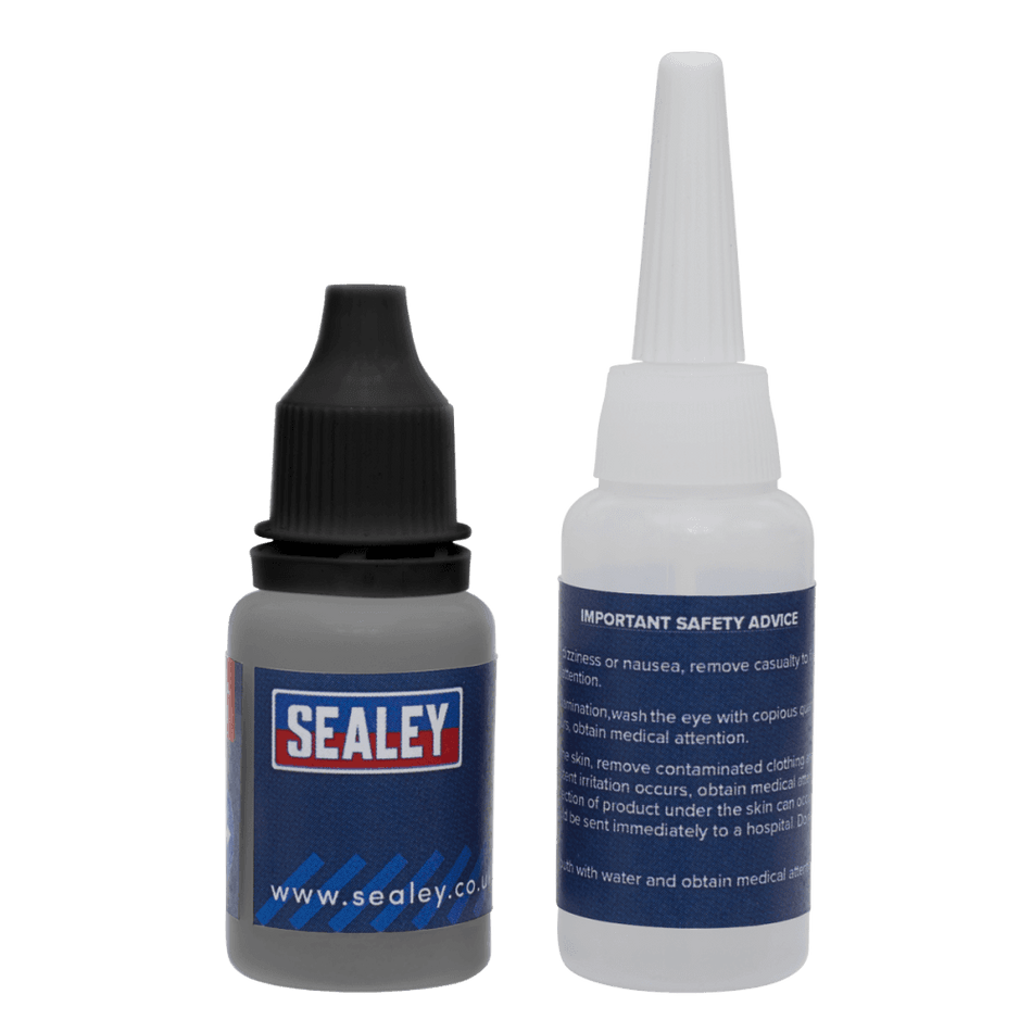 Sealey Fast-Fix Filler & Adhesive - Black Model No.-SCS908