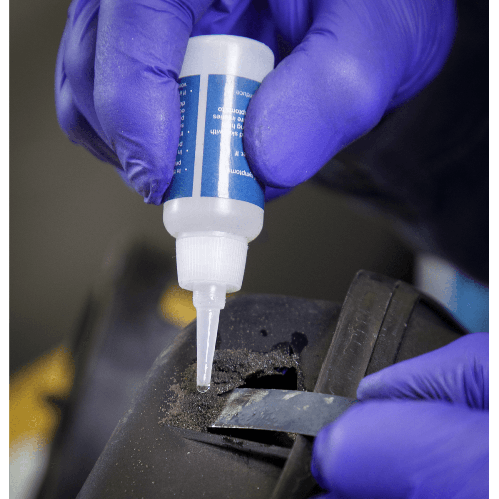 Sealey Fast-Fix Filler & Adhesive - Black Model No.-SCS908